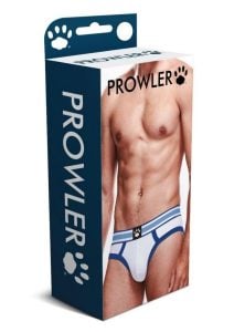 Prowler White/Blue Brief - Large