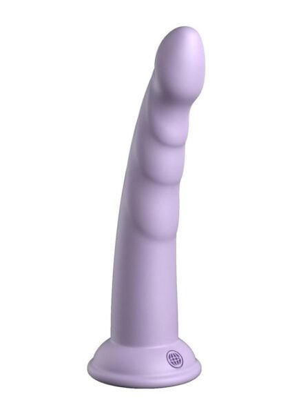 Dillio Platinum Slim Seven Silicone Dildo 7in - Lavender