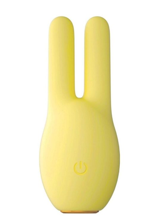 ME YOU US Wild Pleasure Ears Rechargeable Silicone Stimulator - Yellow