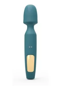 R-evolution Rechargeable Silicone Rabbit Vibrator - Teal Me