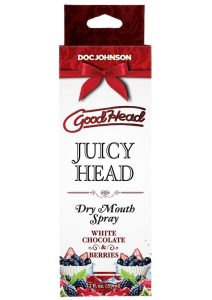 GoodHead Juicy Head Dry Mouth Spray - White Chocolate andamp; Berries 2oz