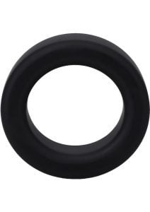 Rock Solid The Big O Silicone Cock Ring - Black