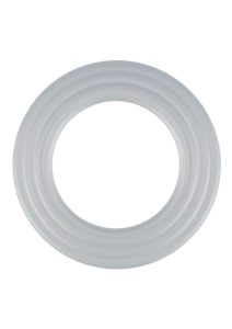 Rock Solid Tri-Pack Silicone Gasket Cock Ring - White