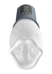 LUX Active First Class Rechargeable Rotating Masturbator - Navy/White