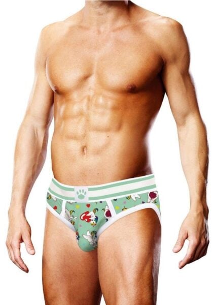 Prowler Unicorn Hearts Brief - XXLarge  - Green