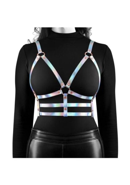 Cosmo Harness Bewitch Chest Harness - Large/XLarge - Rainbow