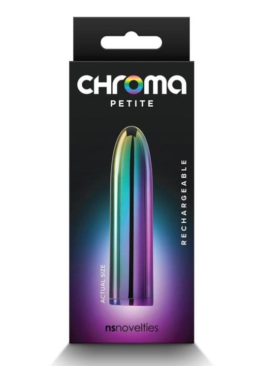 Chroma Petite Bullet Rechargeable Vibe - Multicolor