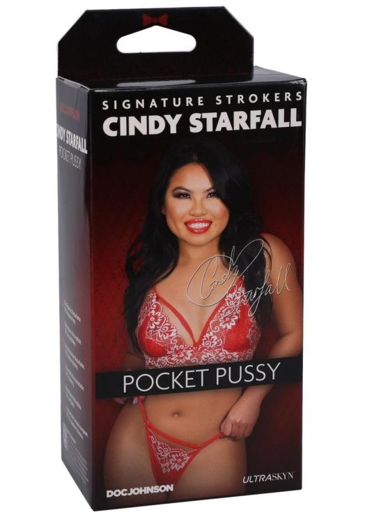 Signature Strokers Cindy Starfall Ultraskyn Pocket Masturbator - Pussy - Vanilla