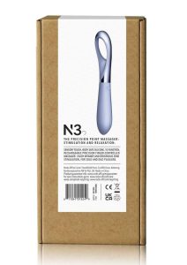 Niya 3 Rechargeable Silicone Clitoral Stimulator with Remote Control - Blue