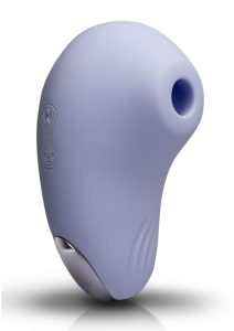 Niya 6 Rechargeable Silicone Clitoral Stimulator with Remote Control - Blue