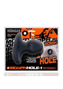 Morphhole 1 Gaper Plug - Small - Black Ice
