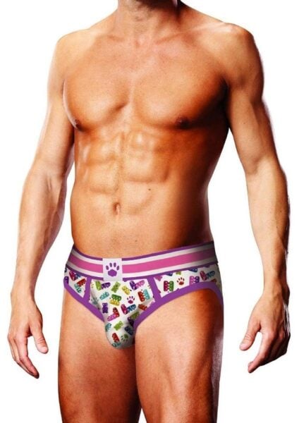 Prowler Spring/Summer 2023 Gummy Bears Brief - XXLarge - White/Multicolor