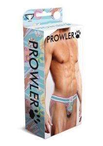 Prowler Spring/Summer 2023 Swimming Jock - XXLarge - Blue/Multicolor