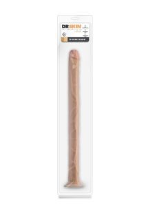 Dr. Skin Dildo with Suction Cup 19in - Vanilla