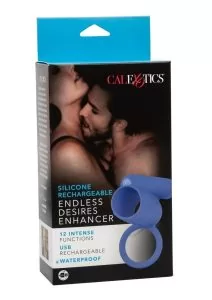 Couple`s Enhancers Silicone Rechargeable Endless Desires Enhancer - Blue