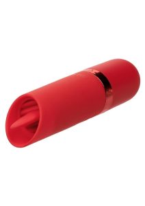 Kyst Rechargeable Silicone Tongue Clitoral Stimulator - Red