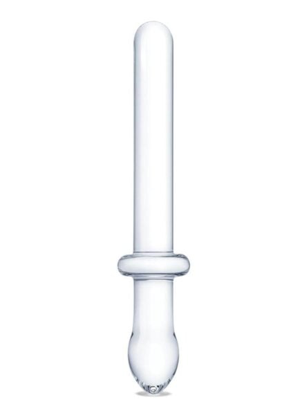 Glas Classic Smooth Dual-Ended Dildo 9.25in - Clear