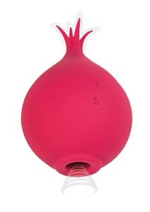 Princess Clit-Tastic Rechargeable Silicone Suction Tickler - Red