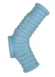 Vibrating Power Sleeve Ribbed Fit - Blue