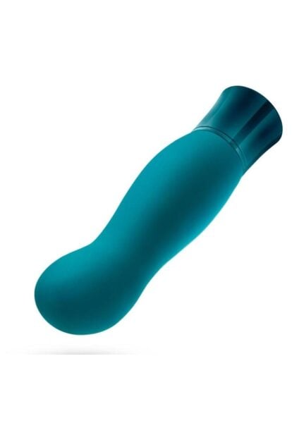 Oh My Gem Fierce Rechargeable Silicone Vibrator - Blue Topaz