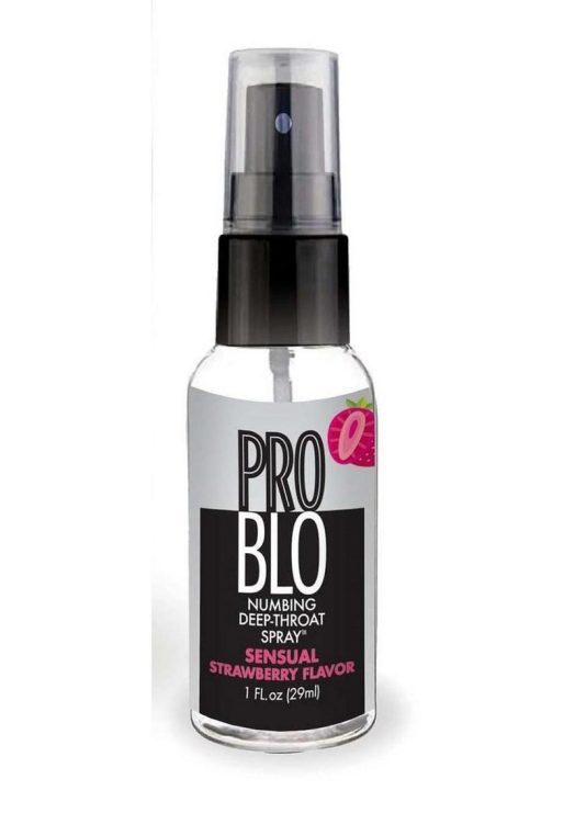 ProBlo Numbing Deep-Throat Spray 1oz - Strawberry