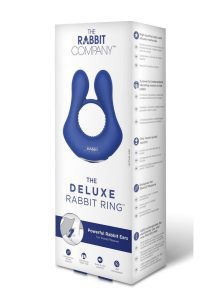 The Deluxe Rabbit Ring Rechargeable Silicone Couples Ring - Naviy