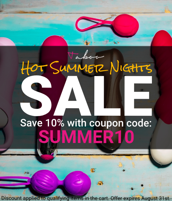 Hot Summer Nights Sale at TabooAdultToys.com