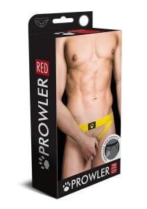 Prowler Red Ass-Less Cock Ring - XLarge - Yellow