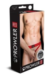 Prowler Red Ass-Less Cock Ring - Small - Red