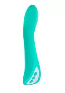 Come With Me Rechargeable Silicone Vibrator - Green