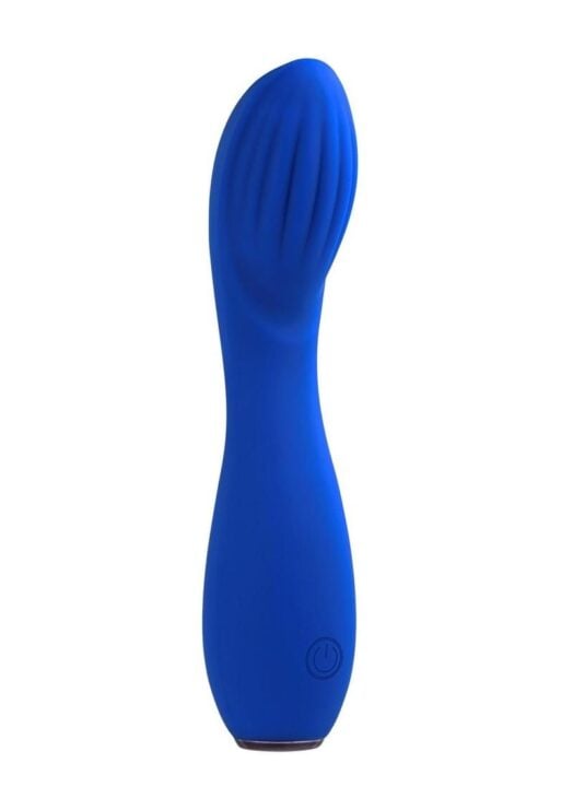 Selopa Sapphire G Rechargeable Silicone Vibrator - Blue