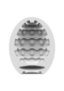 Satisfyer Masturbator Egg Single (Bubble) - Purple
