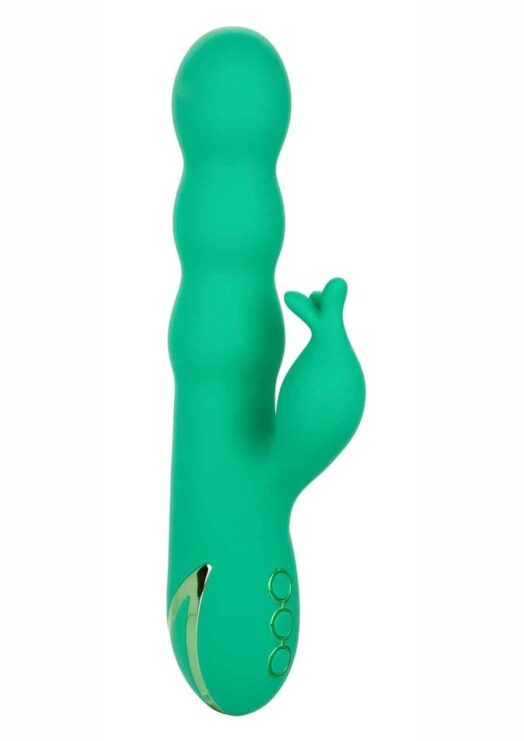 Califormia Dreaming Sonoma Satisfyer Rechargeable Silicone Vibrator - Green