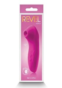 Revel Vera Rechargeable Silicone Clitoral Stimulator - Pink