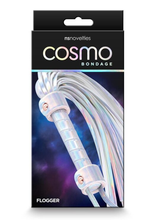 Cosmo Bondage Flogger - Rainbow