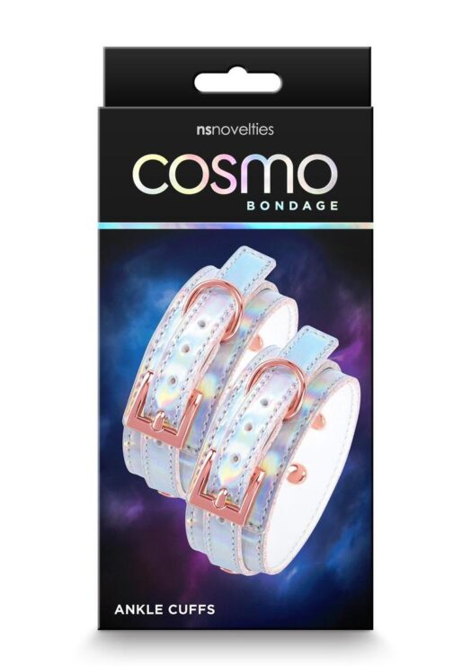 Cosmo Bondage Ankle Cuffs - Rainbow