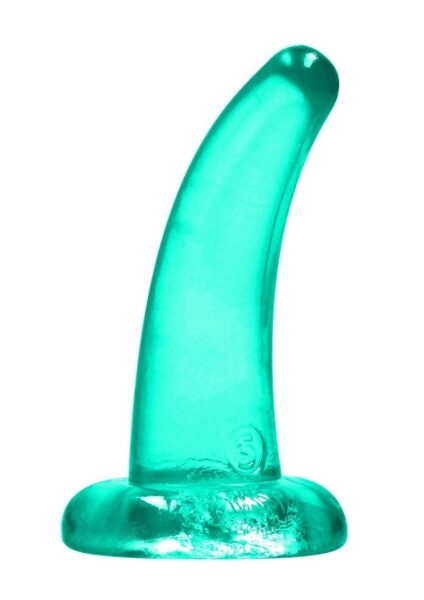 RealRock Crystal Clear Dildo with Suction Cup 4.5in