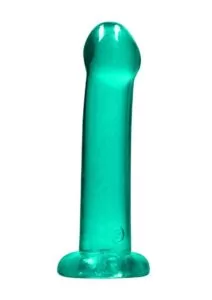 RealRock Crystal Clear Dildo with Suction Cup 6.7in