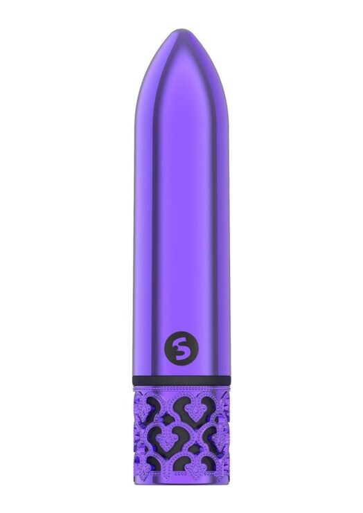 Royal Gems Glamour Rechargeable Bullet - Purple