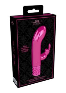 Royal Gems Dazzling Silicone Rechargeable Bullet - Pink
