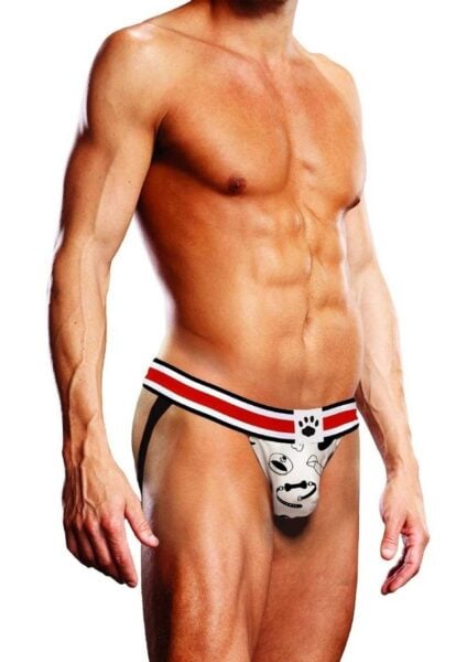 Prowler Spring/Summer 2023 Puppie Print Jock - Small - White/Black