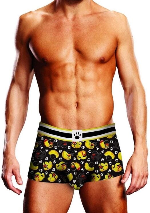 Prowler Spring/Summer 2023 BDSM Rubber Ducks Trunk - Large - Black/Yellow