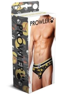 Prowler Spring/Summer 2023 BDSM Rubber Ducks Brief - XLarge - Black/Yellow