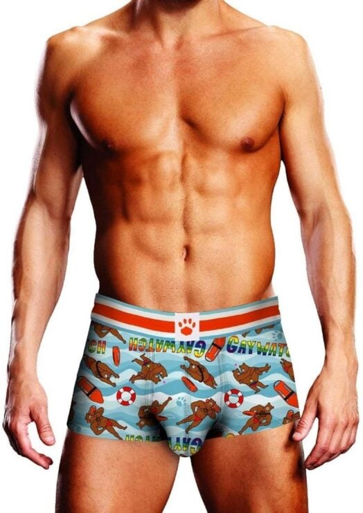 Prowler Spring/Summer 2023 Gaywatch Bears Trunk - Small - Blue/Orange