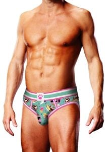 Prowler Spring/Summer 2023 Sundae Open Brief - Large - Blue/Pink