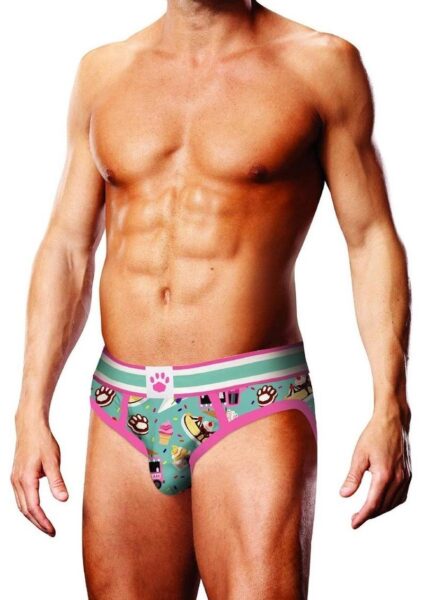 Prowler Spring/Summer 2023 Sundae Brief - Medium - Blue/Pink