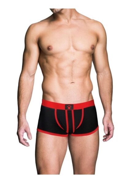 Prowler Red Ass-Less Trunk - Medium - Red/Black