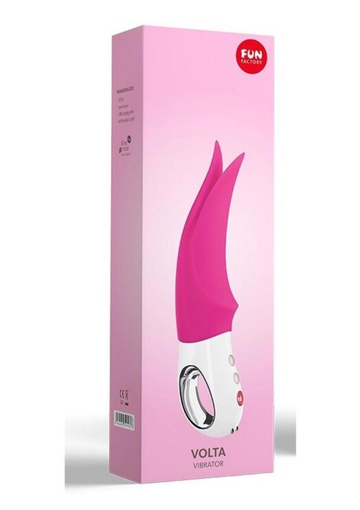 Volta Silicone Vibrator - Blackberry