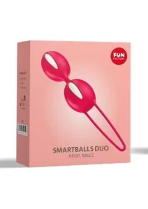 Smartballs Duo Silicone Kegel Balls - India Red