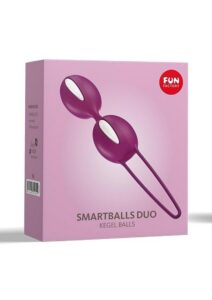 Smartballs Duo Silicone Kegel Balls - Grape